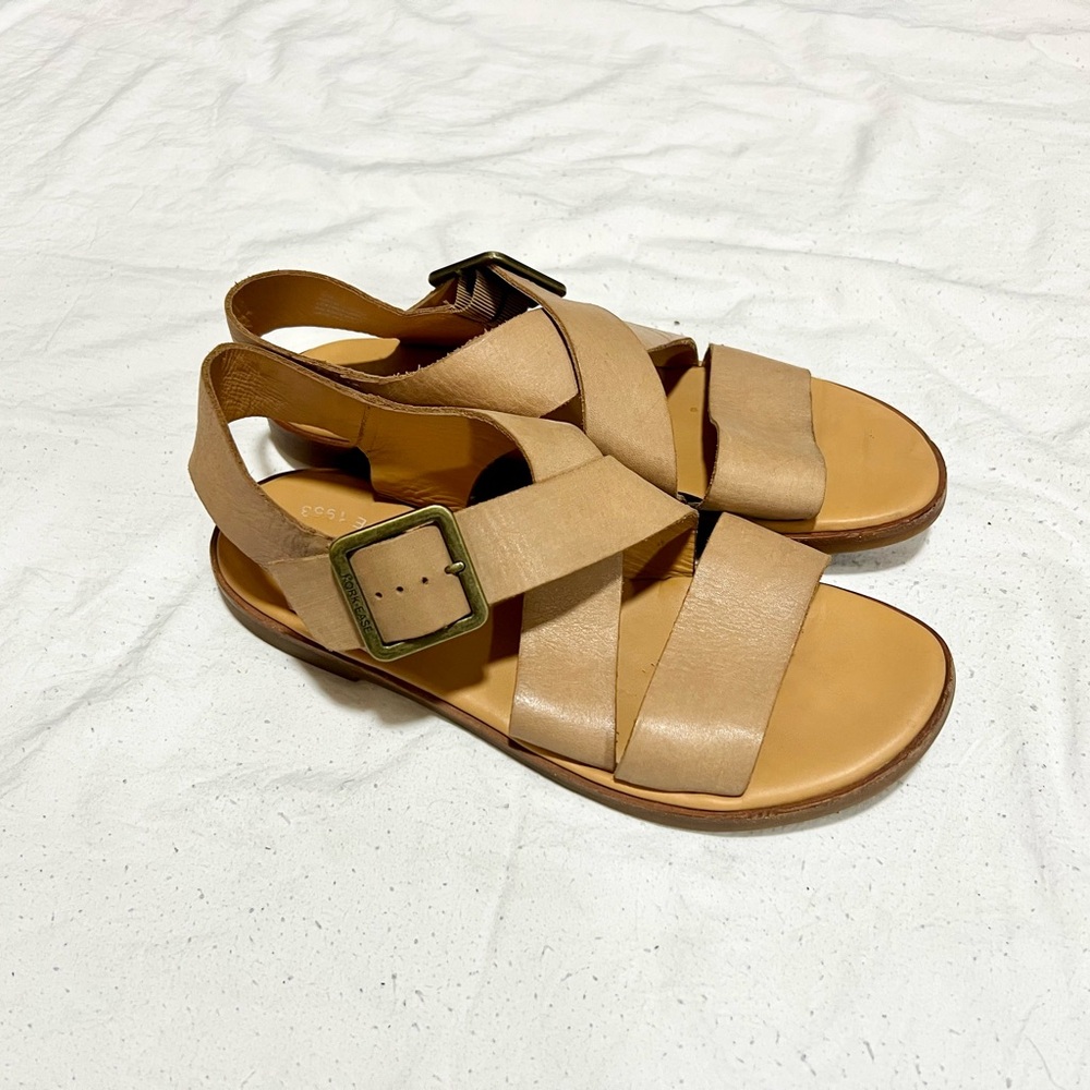 Anthropologie Kork Ease supportive sandals